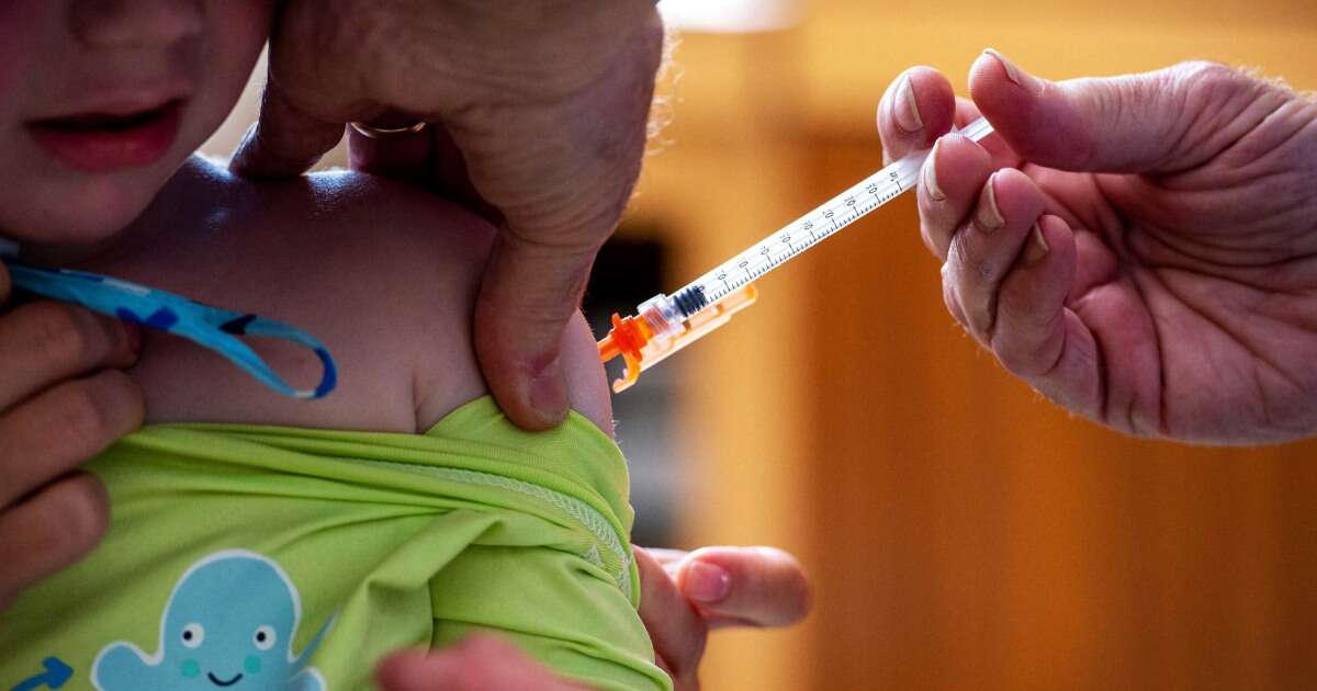 Childhood vaccination rates, a health bright spot in struggling states, are slipping