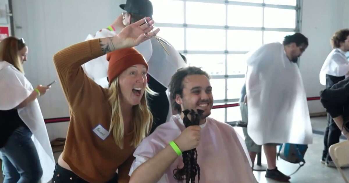 Hundreds step out to cut their hair for charity during 'The Great Cut'