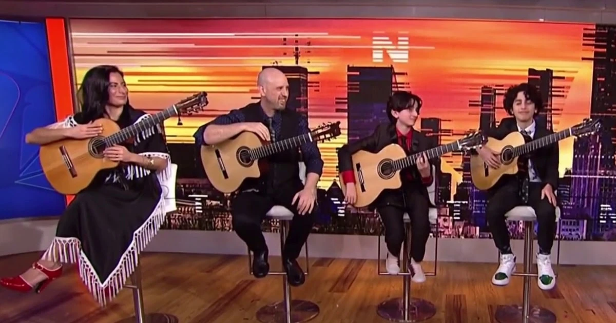 Watch the ‘Quarantined Quartet’ musical family return to preform on Stay Tuned