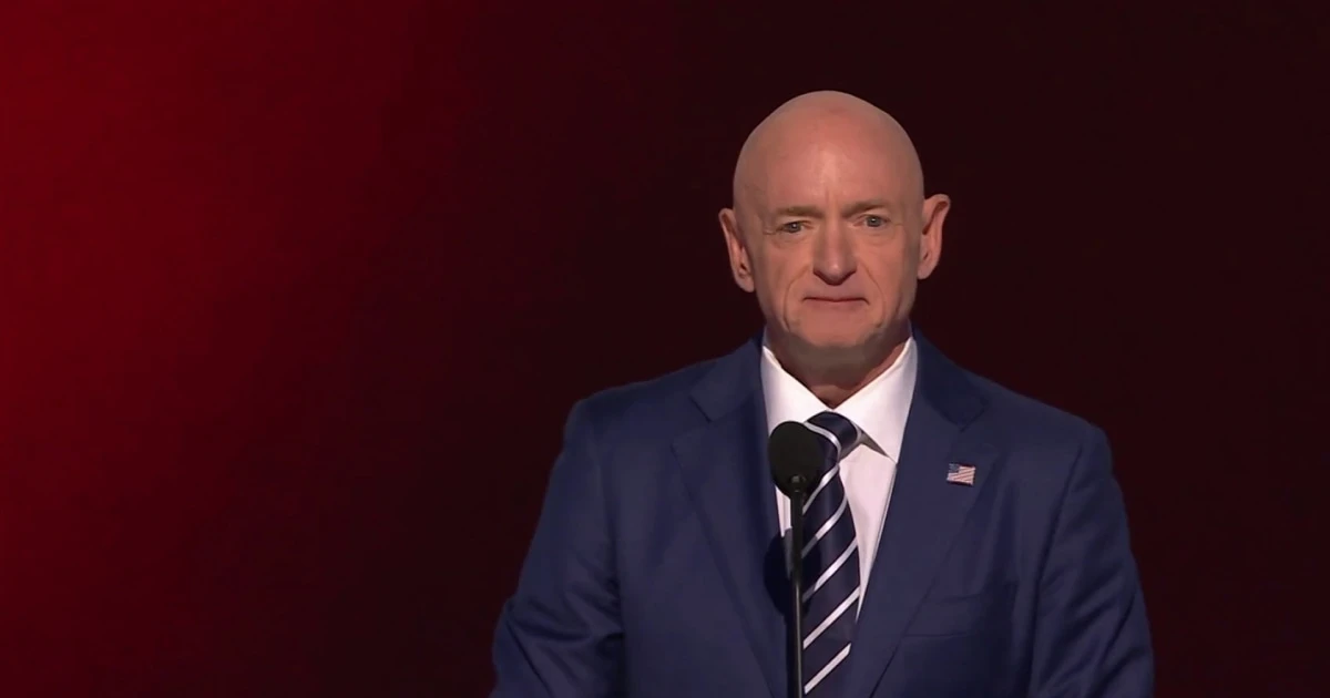 Sen. Mark Kelly says Harris will be 'standing with our allies' at the DNC