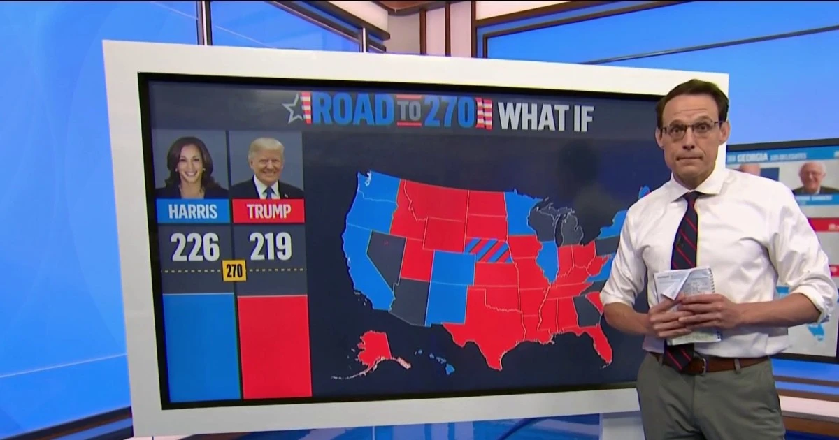 Steve Kornacki breaks down the state of the race with 75 days to go