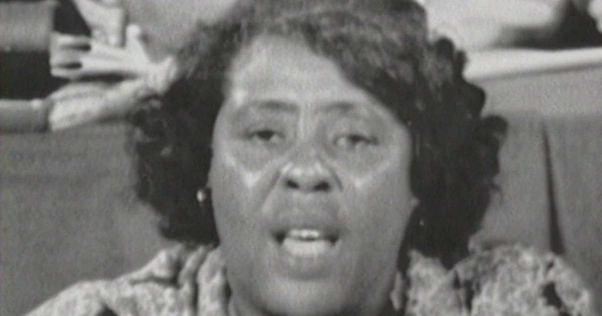 In 1964, Fannie Lou Hamer testified about Black voter repression in Mississippi