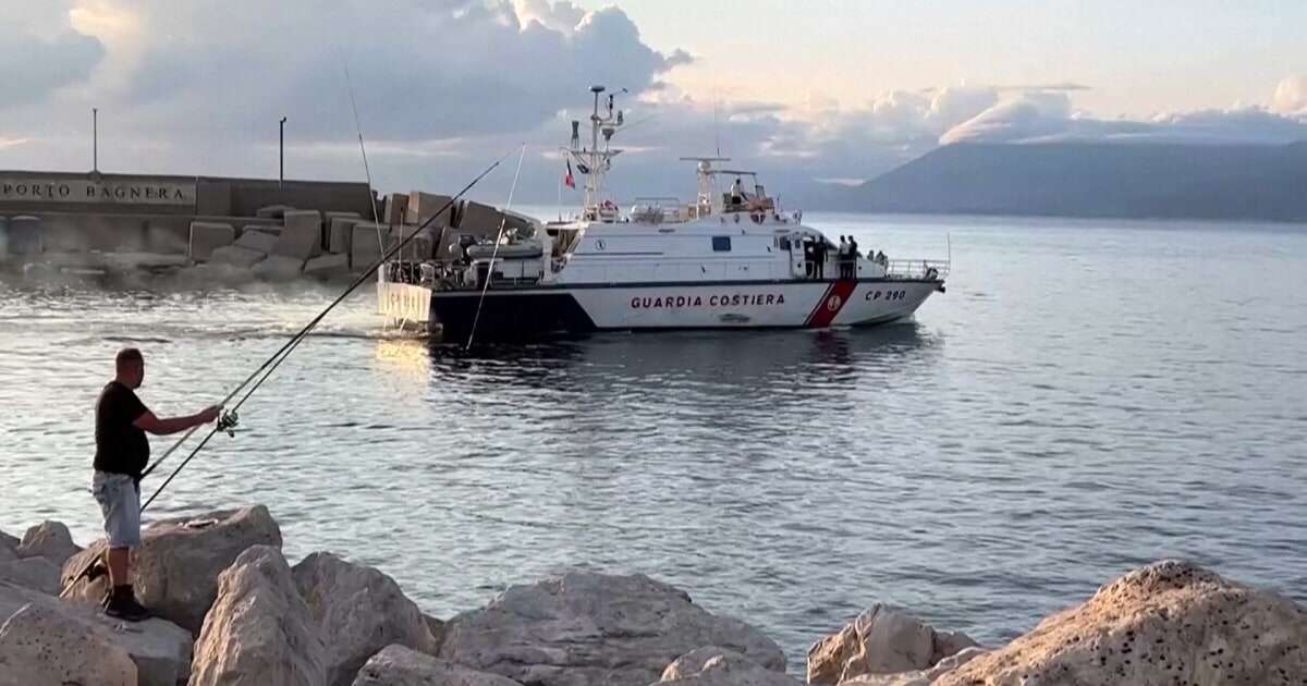 Expert calls superyacht sinking a 'black swan' event as search continues off Sicily