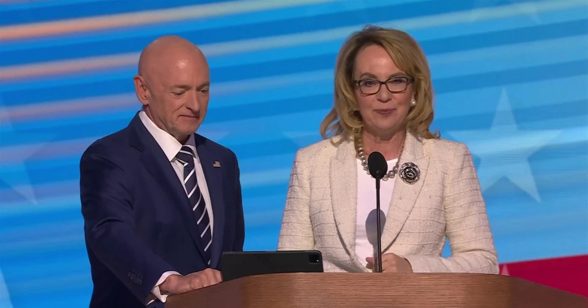 Gabby Giffords: 'Kamala can beat the gun lobby'