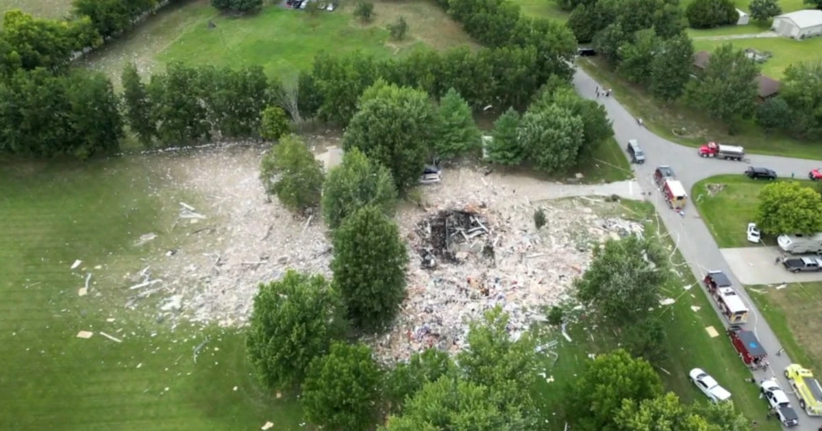 Outdoor camera captures moment a Missouri home exploded