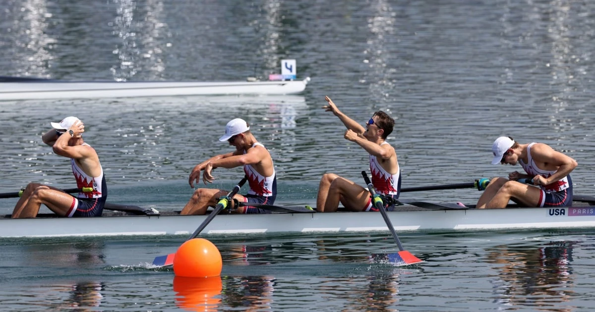 Back on top: First U.S. rowing gold medal in eight years