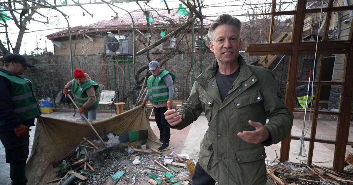 Richard Engel visits scene of Russian attack as Putin delays ceasefire decision