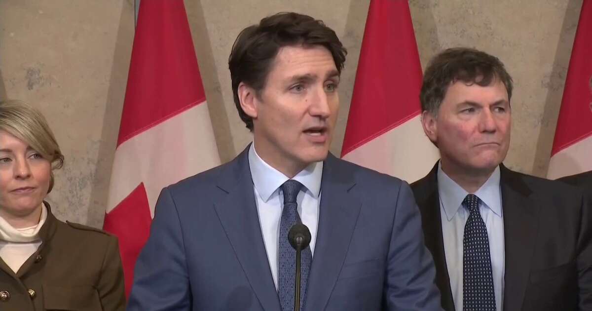 ‘A very dumb thing to do’: Trudeau calls out Trump on tariffs