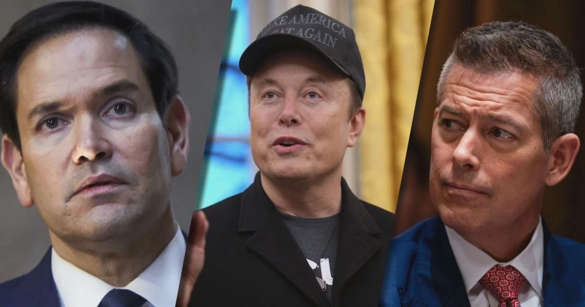 Trump denies Musk clashed with cabinet members