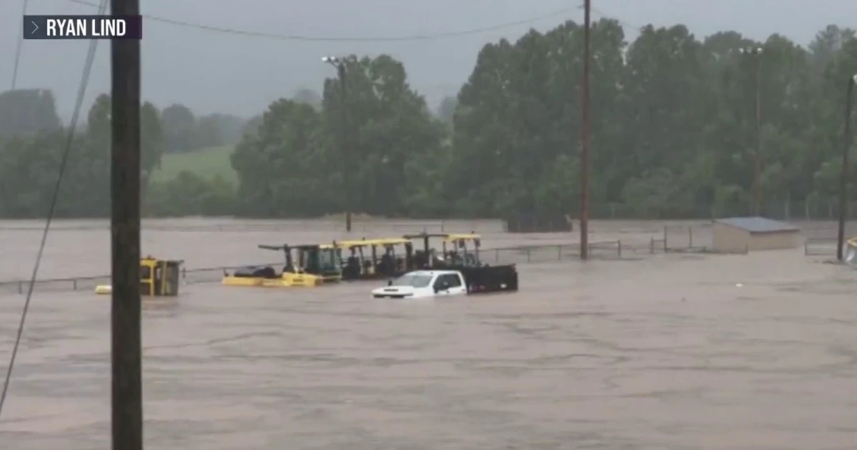 Dangerous flash flooding forces evacuations in Indiana