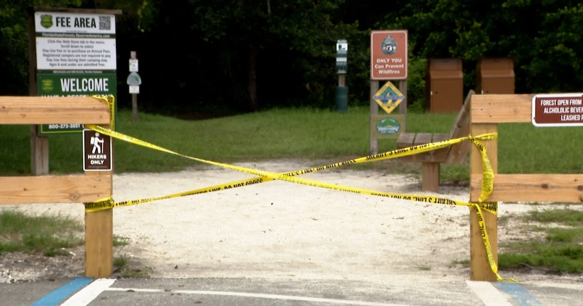 Florida hiker dead after alligator attack at state park