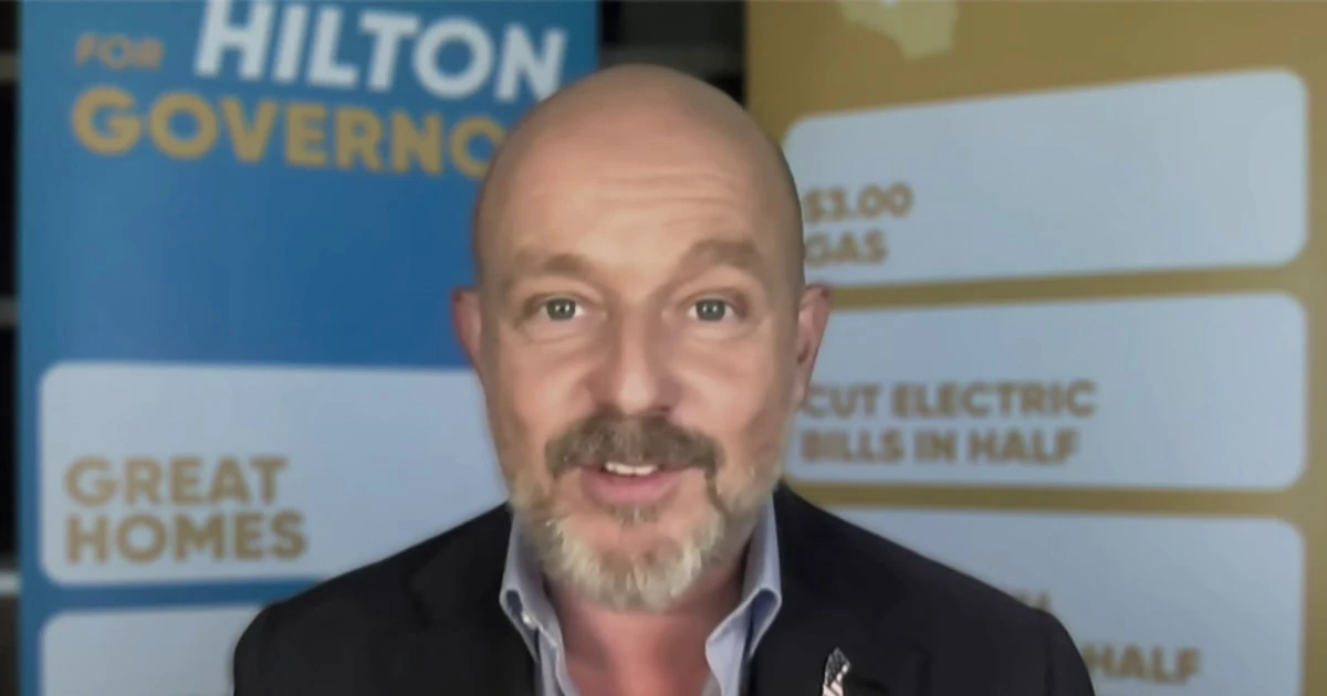 California gubernatorial candidate Steve Hilton touts ‘constructive relationship’ with Trump