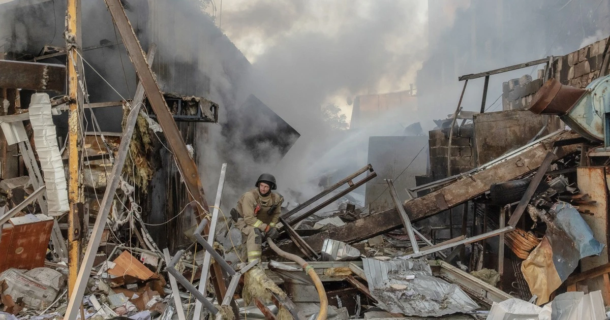 Russia targets Kyiv with massive overnight attack
