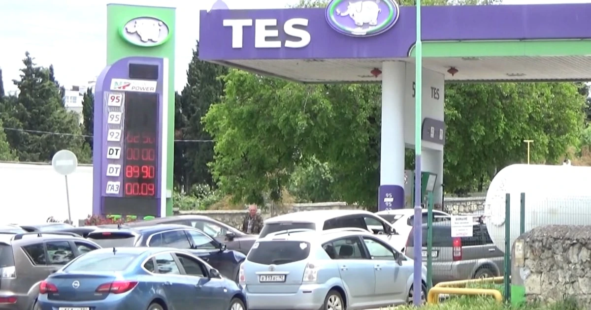 Russian-occupied Crimea suffers fuel shortages after Ukrainian attacks