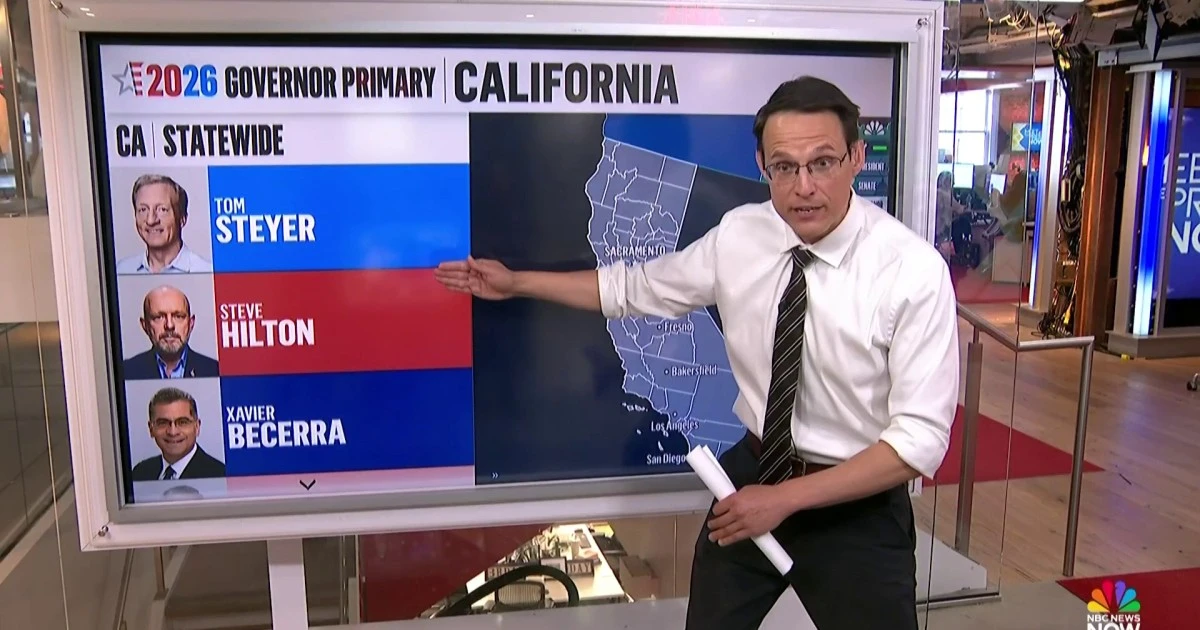 Kornacki: California Republicans hope to avoid getting ‘locked out’ of gubernatorial election