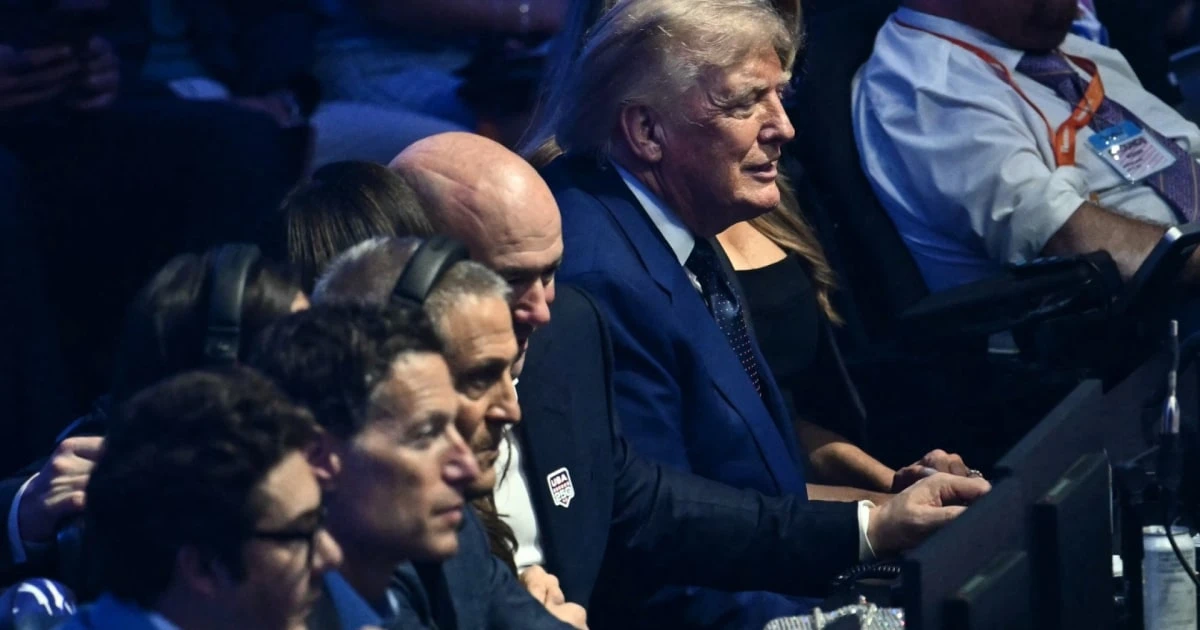 Crowd at UFC Freedom 250 sings ‘Happy Birthday’ to Trump