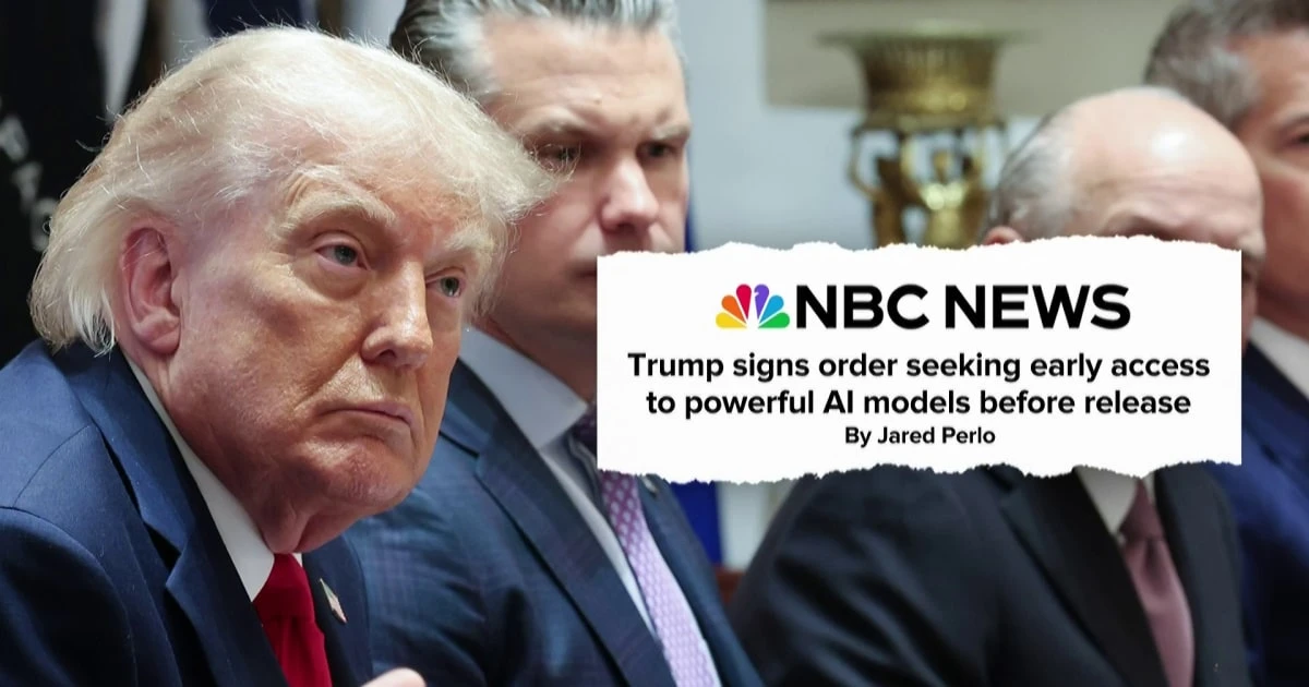 Trump signs order seeking early access to powerful AI models before release