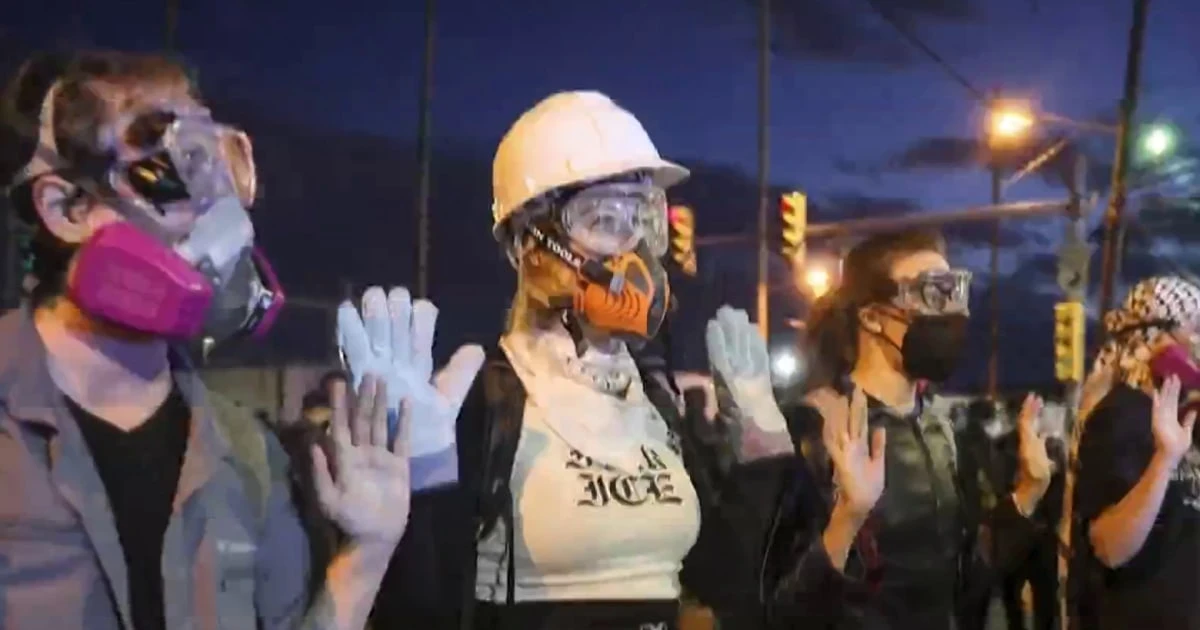 Mandatory curfew in place as Delaney Hall protests continue