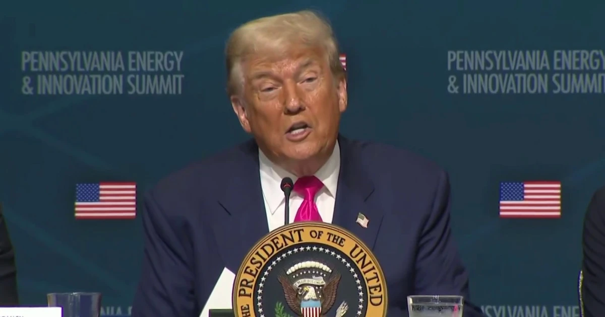 Trump ‘touting’ business provisions of domestic agenda bill during AI and energy summit