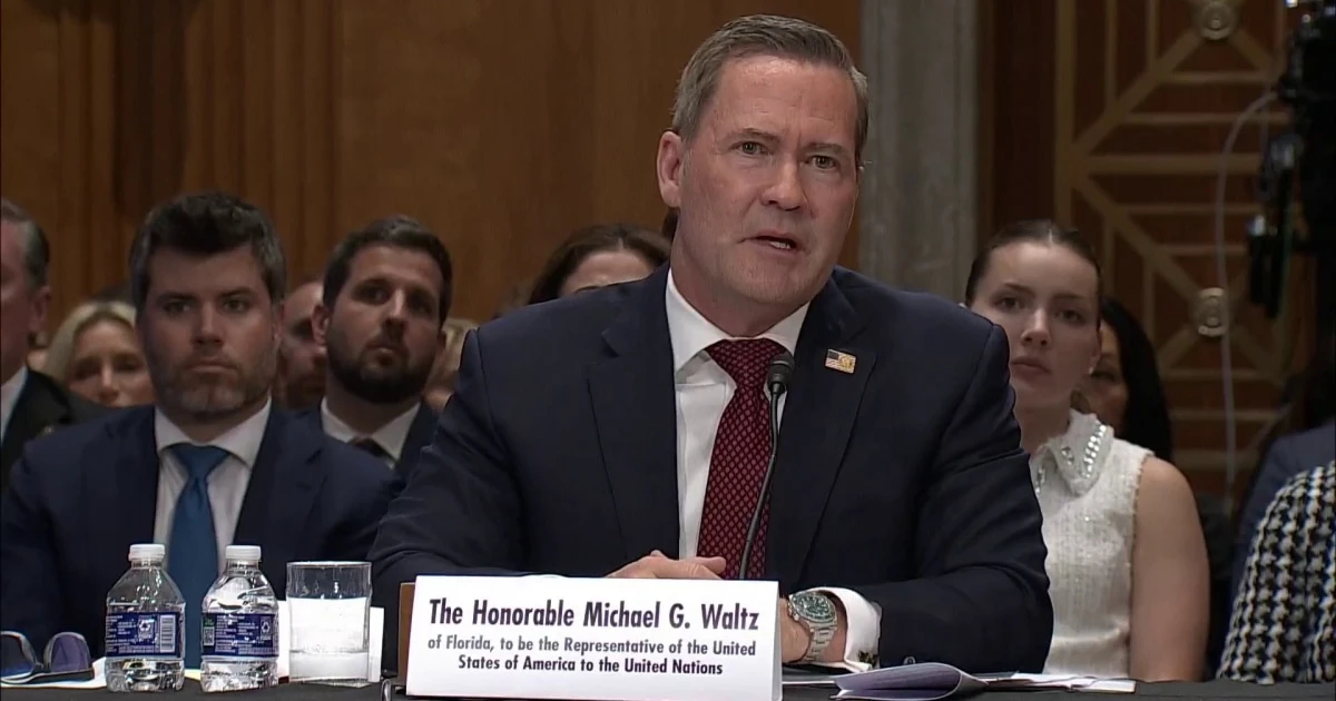 Sen. Coons asks Waltz if he has 'regret' for adding journalist to Signal chat