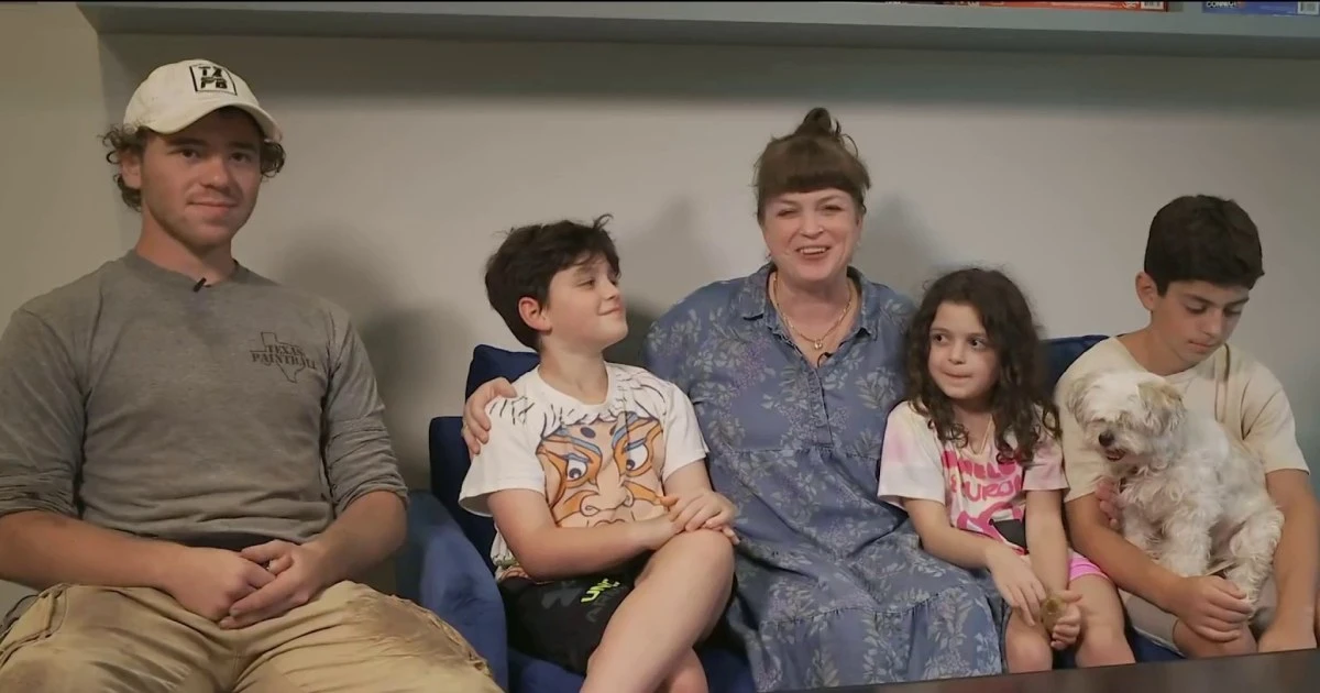 'Angel on this earth': Family reunites with hero who saved them from Texas floods