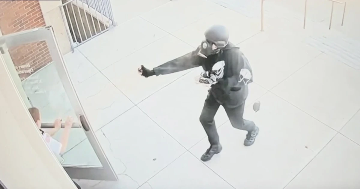 Massachusetts man storms courthouse in pepper spray attack
