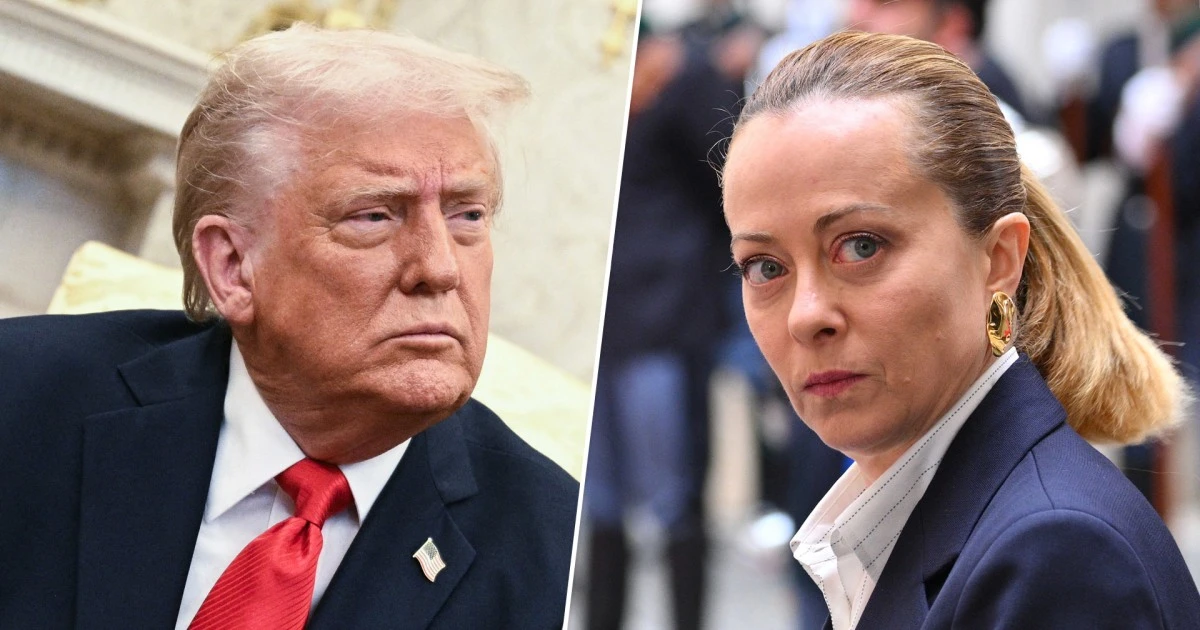 Trump meets with Italian prime minister at the White House