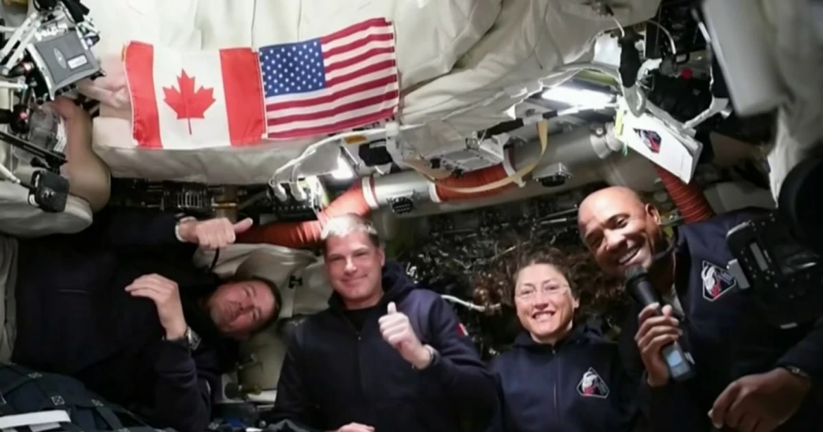 NBC News talks to Artemis II crew as they speed toward the moon