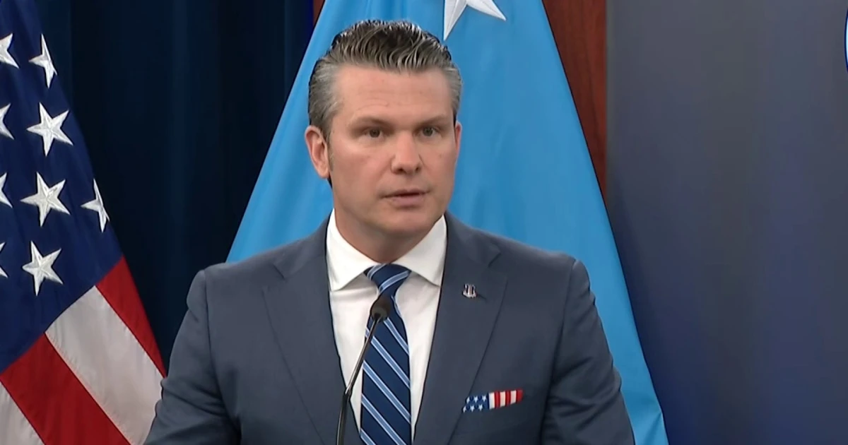 Hegseth says U.S. is 'locked and loaded' if Iran talks fail