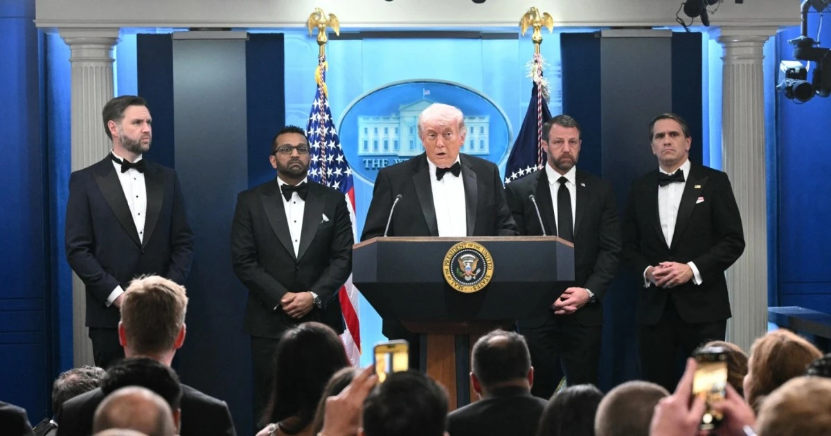 Trump speaks after shooter apprehended outside White House Correspondents' Dinner