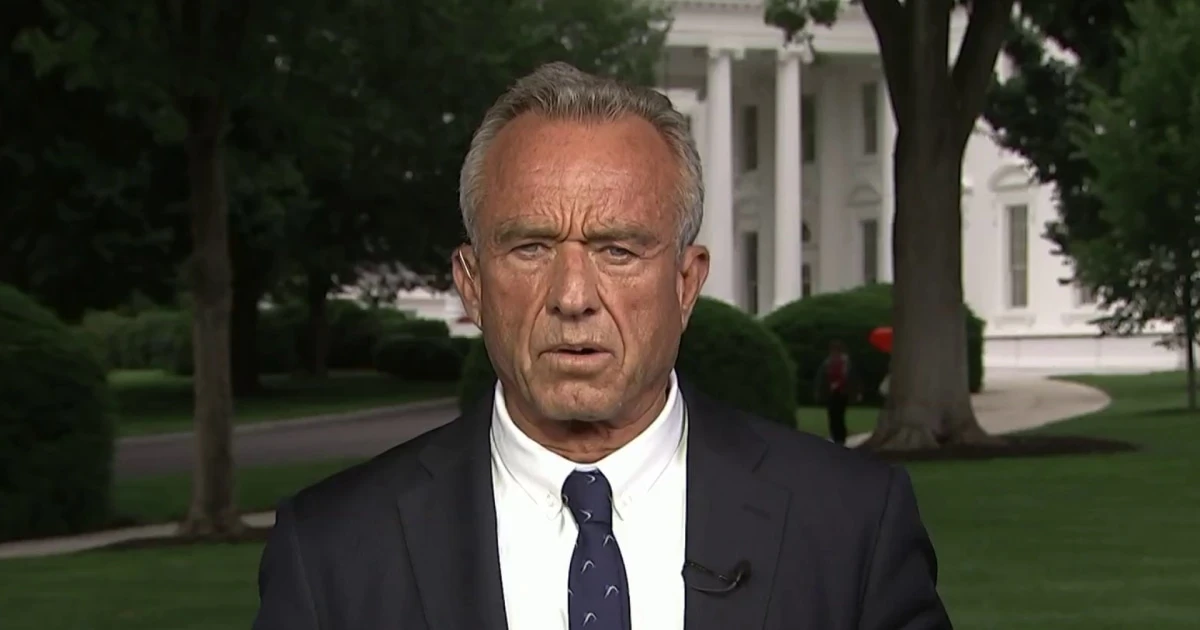 RFK Jr. talks children's health in new 'Make America Healthy Again' report