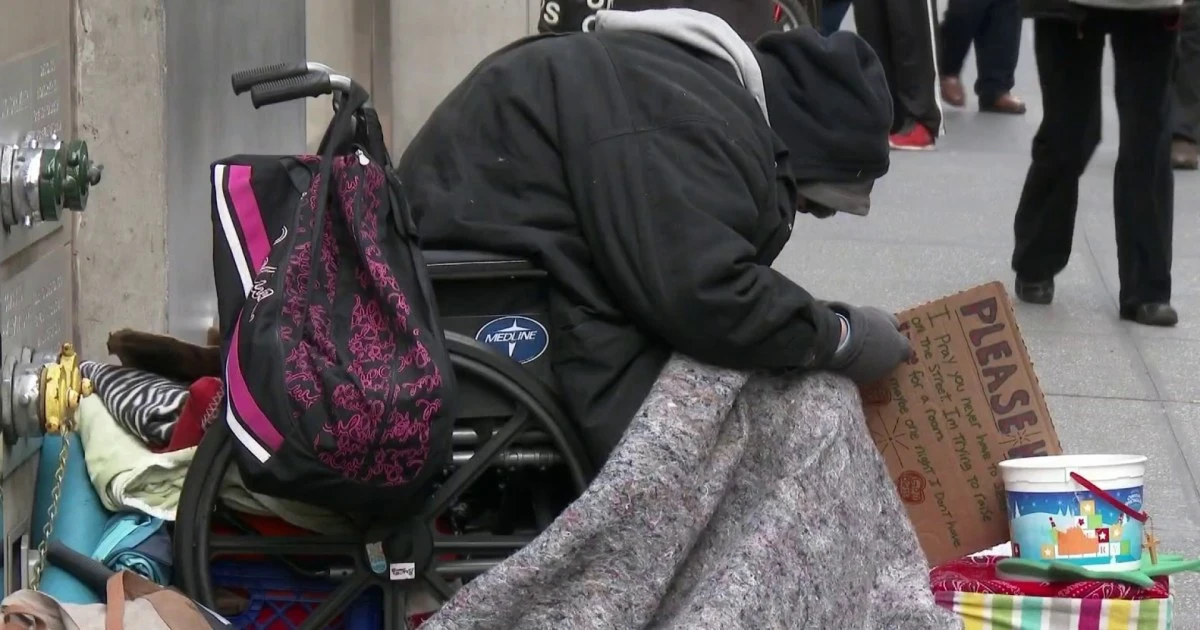 Hundreds of homeless Americans living in tunnels under Las Vegas face uncertain future