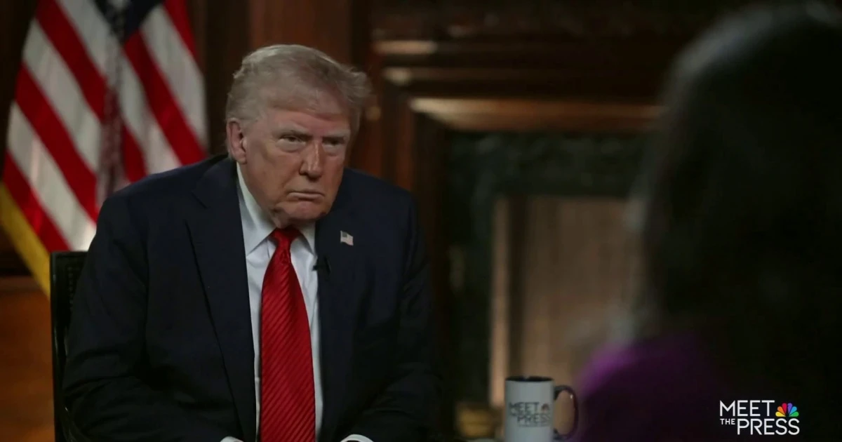 President Trump says ‘good parts’ of economy are his and ‘bad parts are the Biden economy’