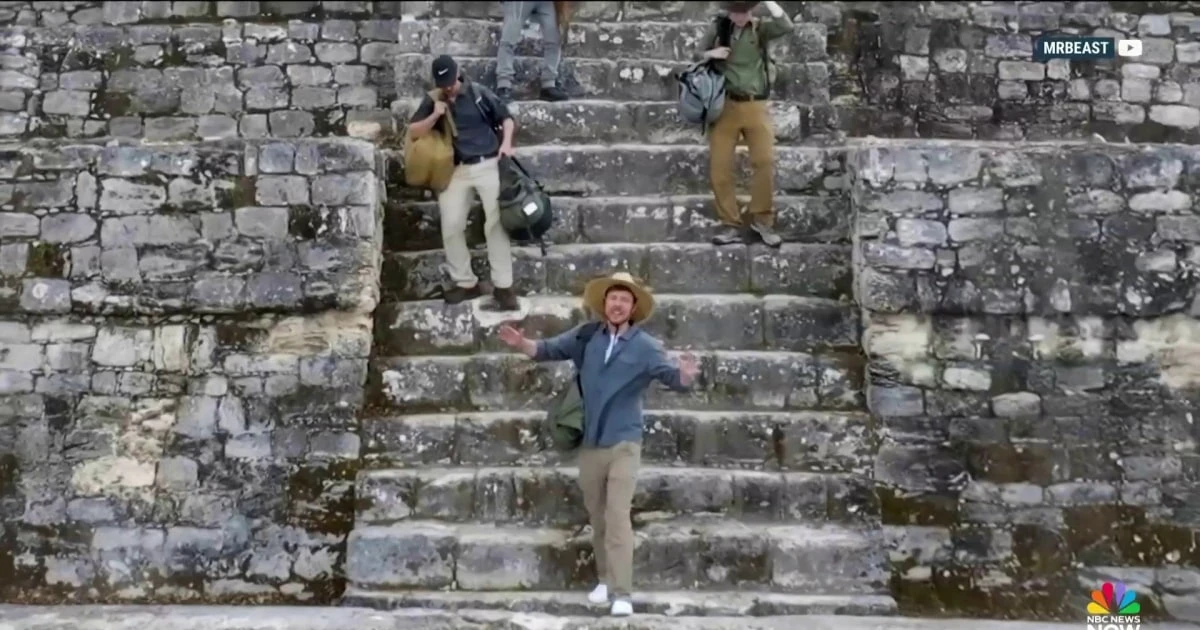 Mexico suing company that helped MrBeast produce video on Mayan ruins