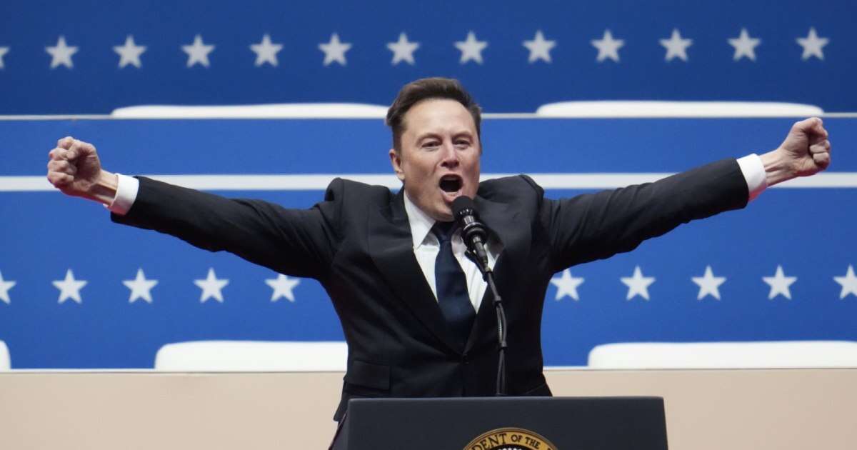 Elon Musk says he is 'fired up for the future' at Trump's inaugural rally