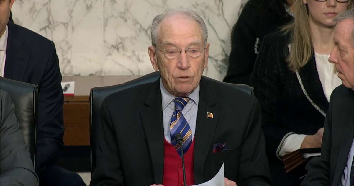 Sen. Grassley praises Kash Patel for 'fighting unpopular but righteous causes'