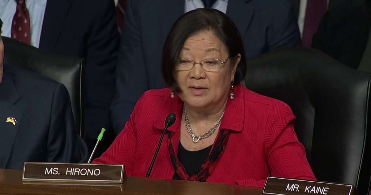 Hirono questions Hegseth on sexual assault, Greenland and past comments