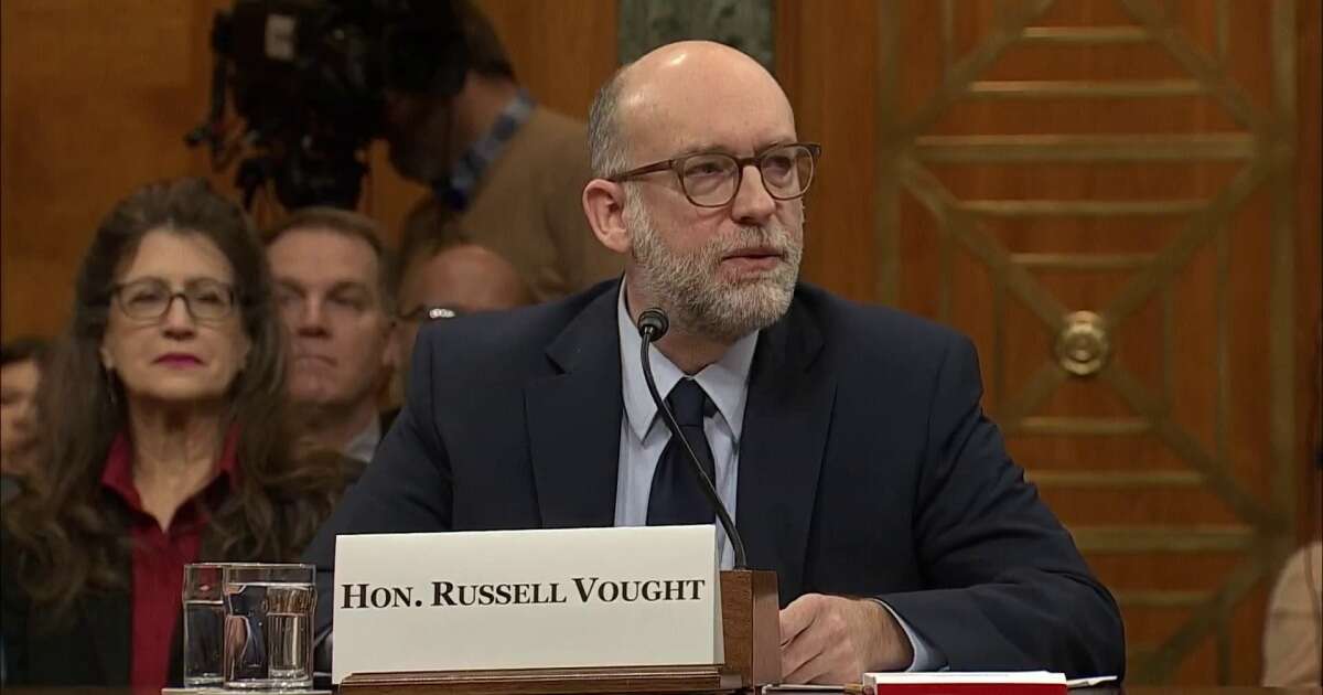 Russell Vought at Senate hearing: 'We have to use taxpayer dollars wisely'