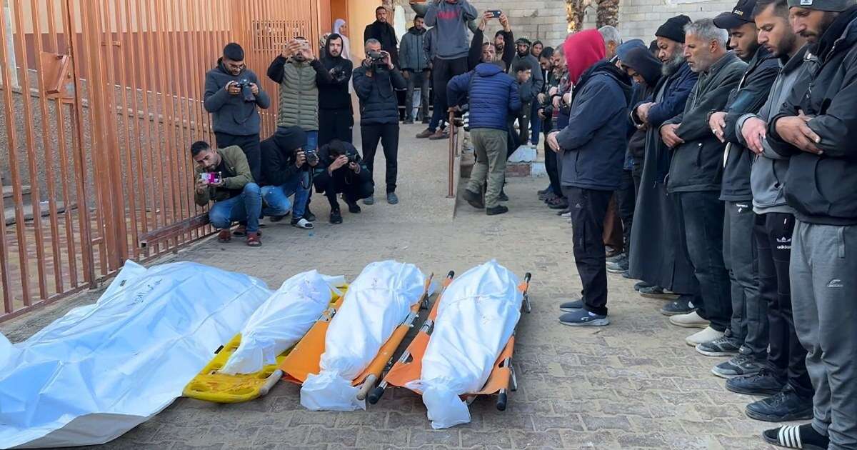 Parents mourn loss of sons in Israeli airstrike on Gaza tent camp