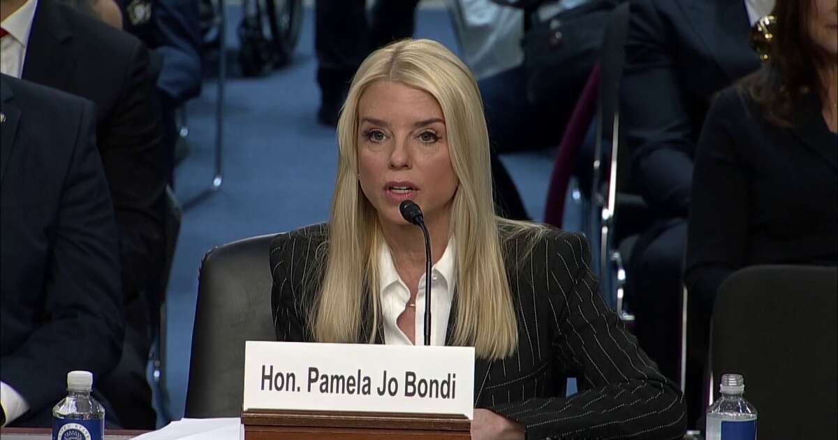 Bondi condemns 'any violence' against law enforcement when asked about Jan. 6 pardons