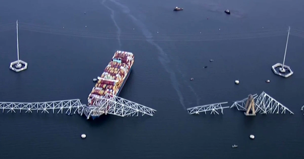 Ship operators involved in Baltimore bridge collapse charged with misconduct