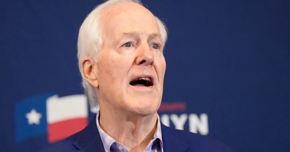 Cornyn concedes after projected loss in Texas Senate primary