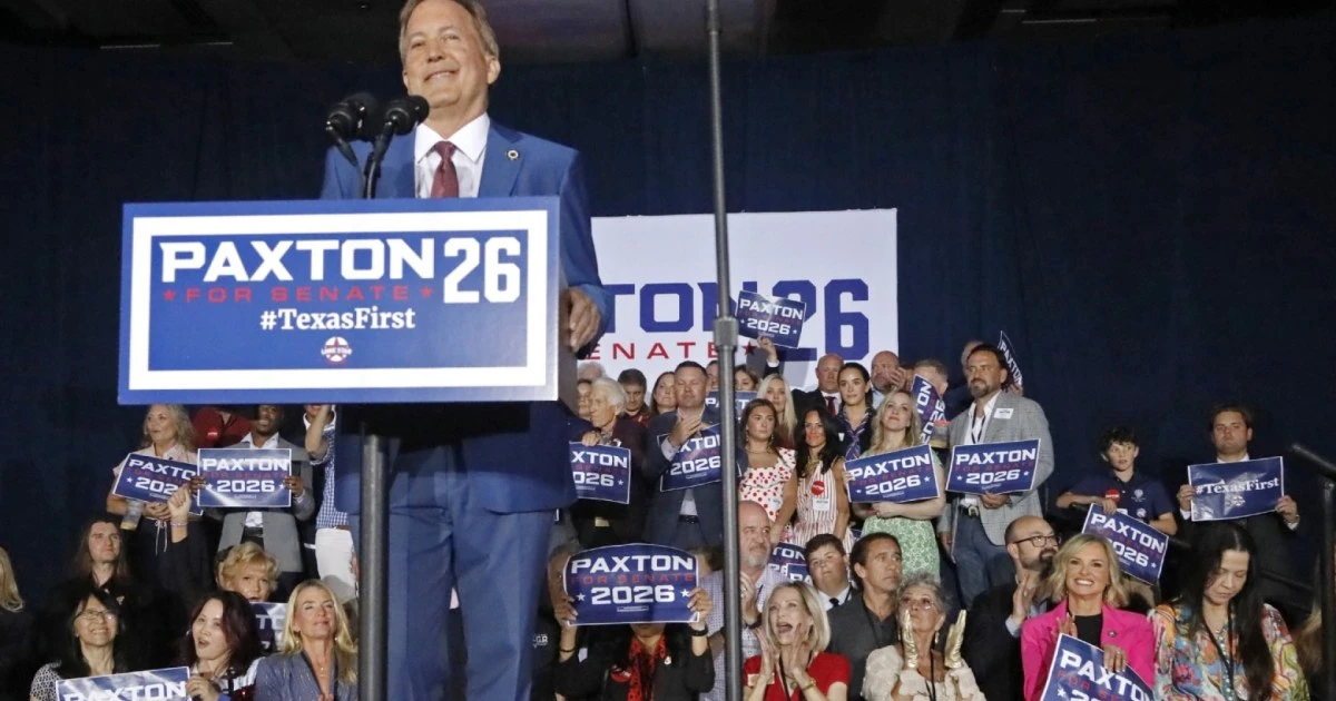 Paxton thanks Trump after Texas Senate primary win