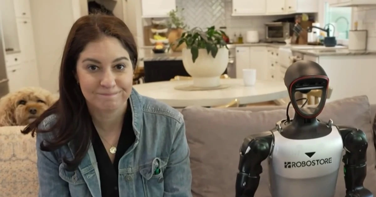 Joanna Stern takes one of the viral dancing humanoid robots home
