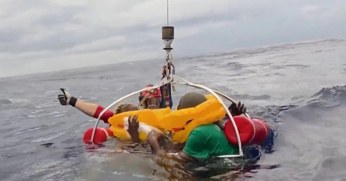 New video shows incredible rescue of plane crash survivors