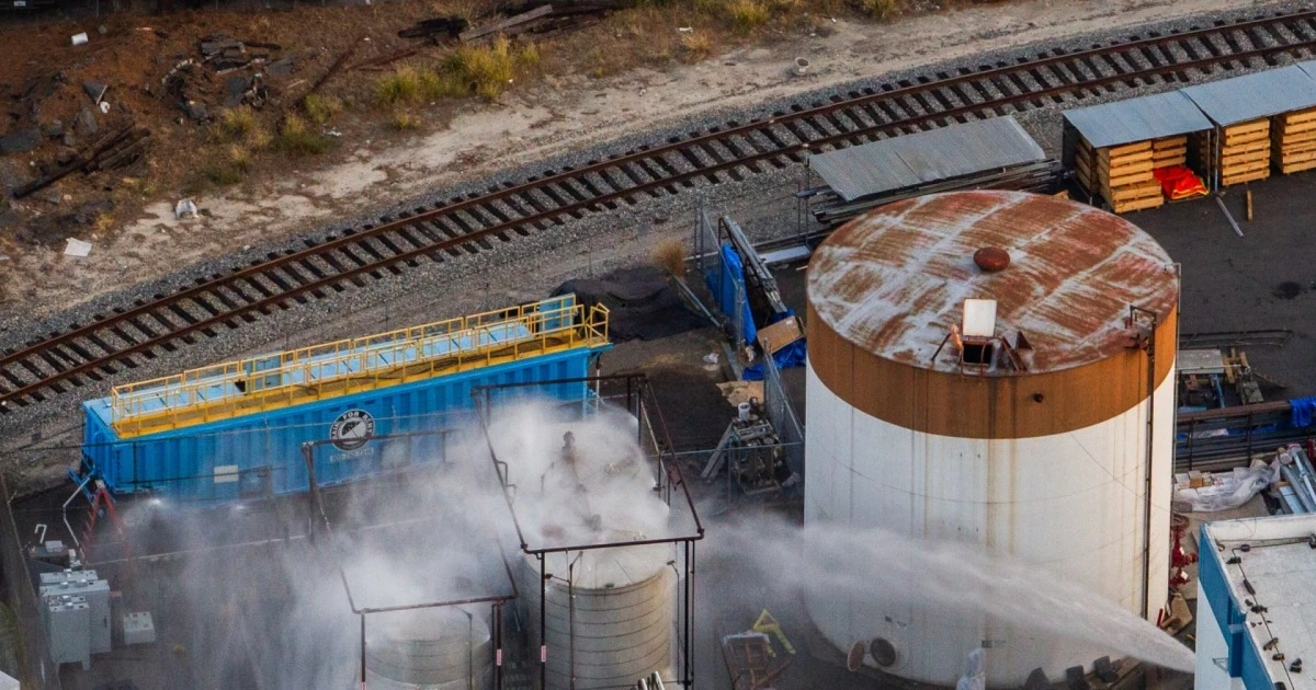 Risk of explosion has been ‘eliminated’ in California toxic chemical tank incident