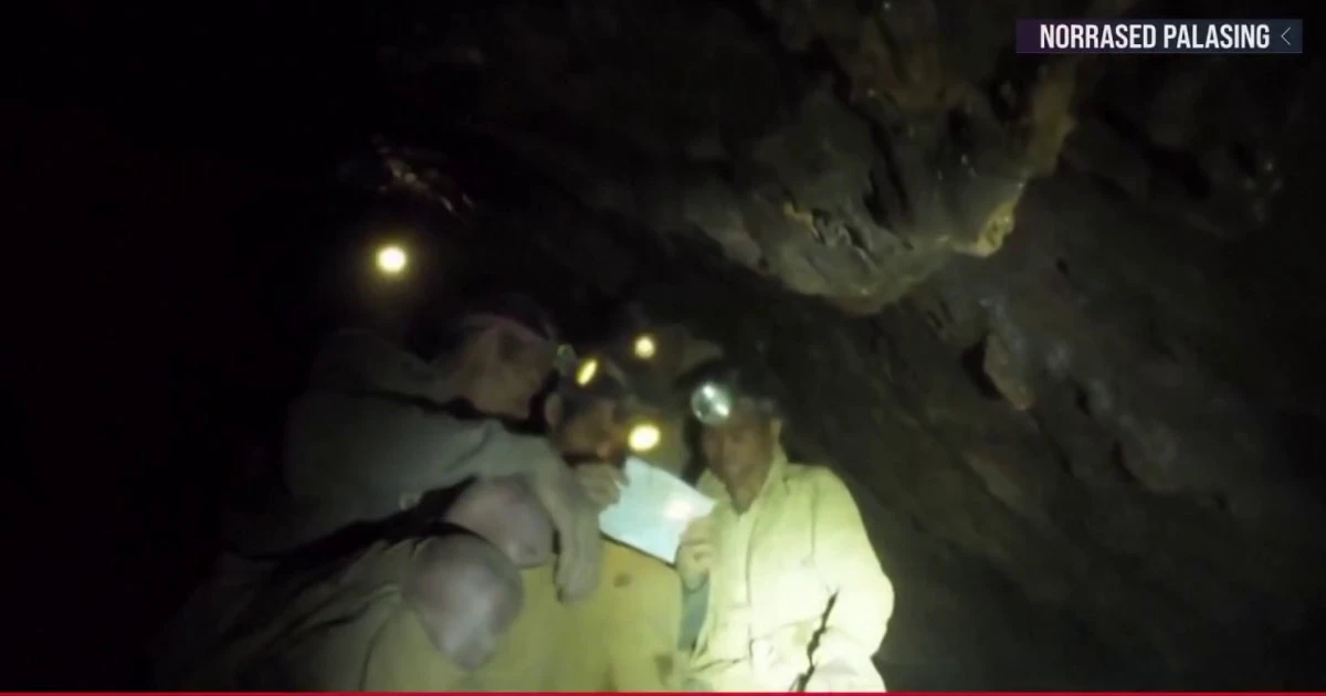Five people trapped in cave found alive