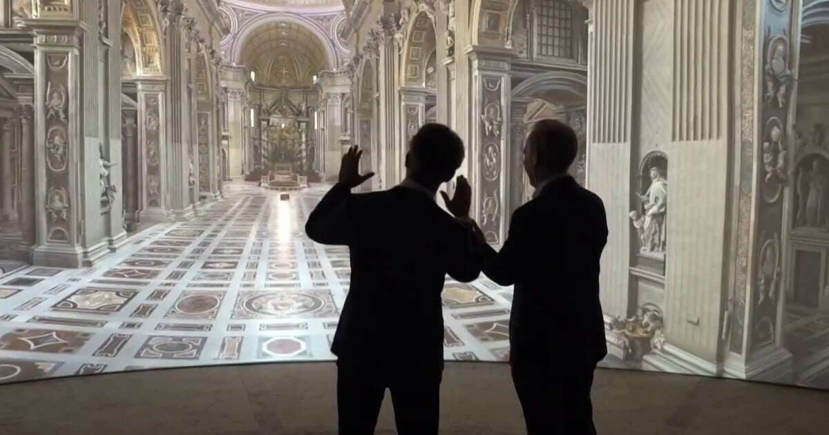 Vatican creates exhibit that will replicate St. Peter's Basilica using AI