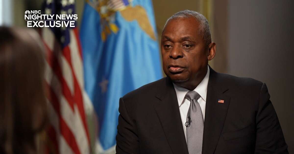 Putin 'has rattled his nuclear saber quite a bit' Lloyd Austin tells NBC News