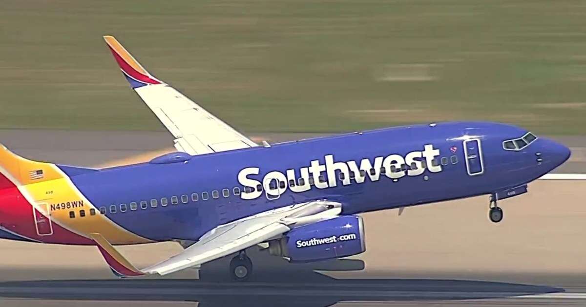 Police searching for gunman who shot a bullet at a Southwest plane 